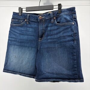 Seven 7 Denim Torino Women's Weekend Shorts Front Zip